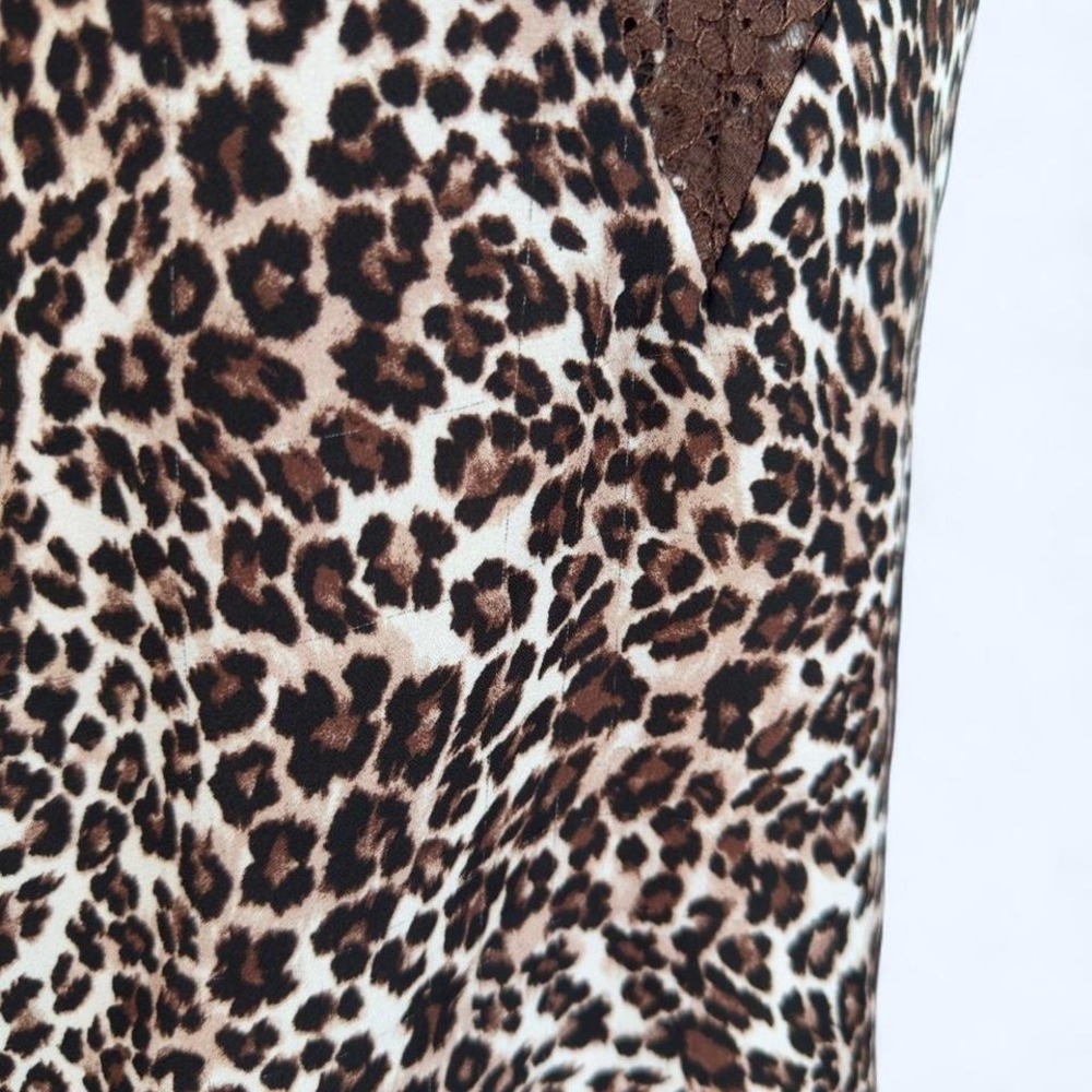 Y2K leopard print lace‎ cami - Picture 3 of 6